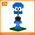 LOZ Diy Алмазный блок Пластиковый мультфильм Squidward Строительный блок Кирпичная игрушка